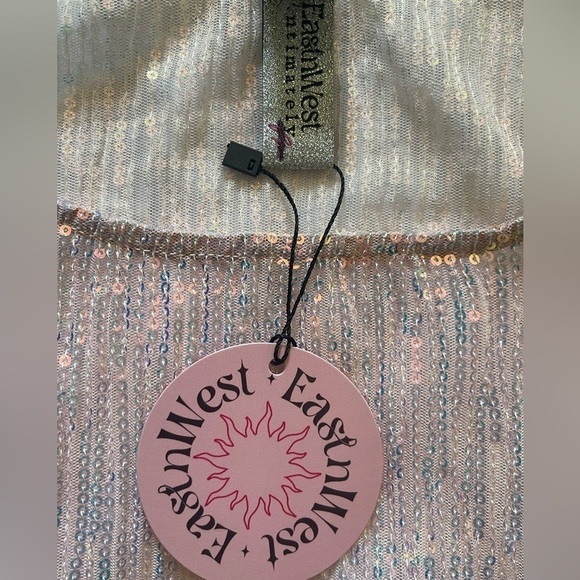 FP X EastNWestLabel Sheer Sequin Boxy Cami - Picture 10 of 10